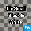 Tile Small Black & White