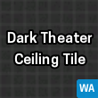 Dark Theater Ceiling Tile