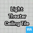 Light Theater Ceiling Tile