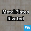 Metal Plates Riveted