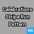 Celebrations Stripe Run Pattern
