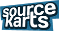 The logo for Source Karts in GMod Tower